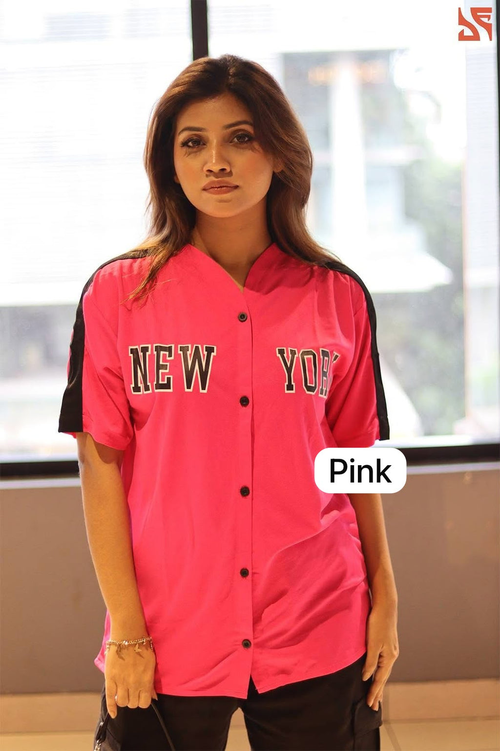 Ladies Drop Shoulder Shirt