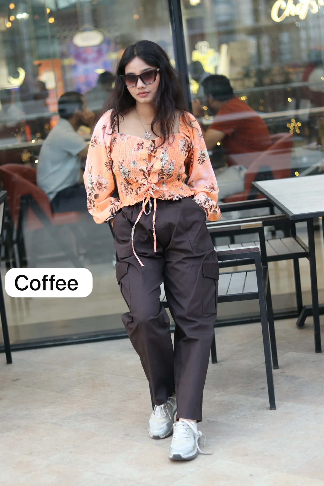Ladies Cargo Pants.