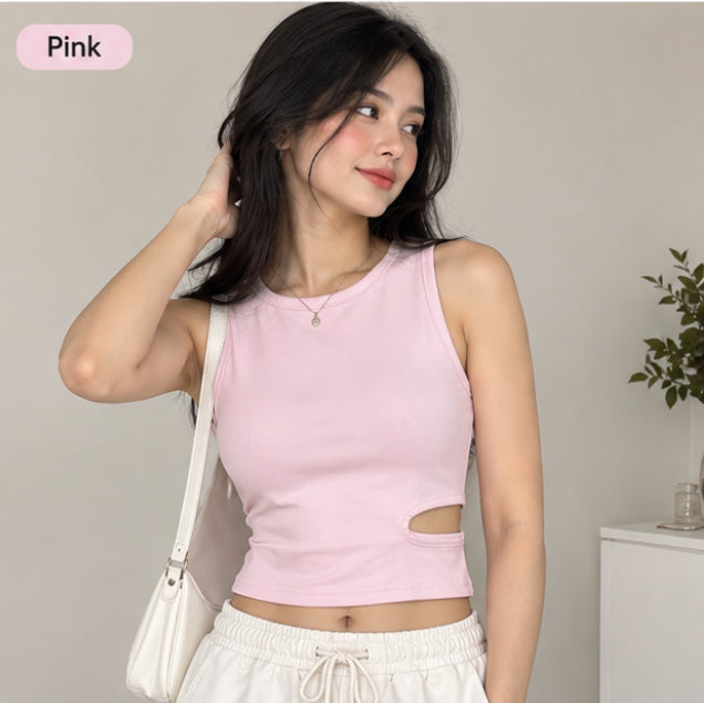 Premium Side Cut-Out Tank Tops For Women