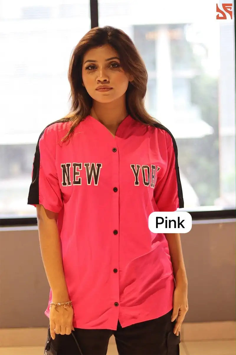 Ladies Drop Shoulder Shirt